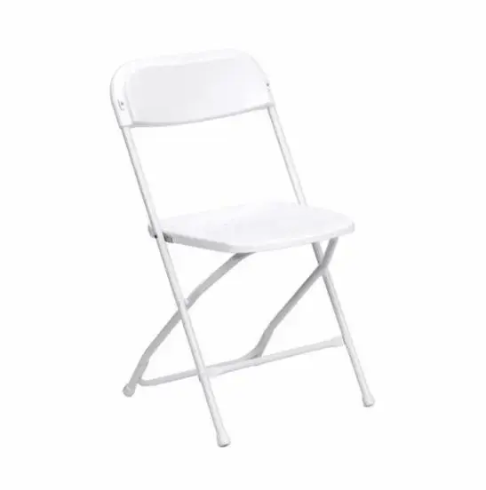 Chair rentals arranged under a party tent in New Hampshire